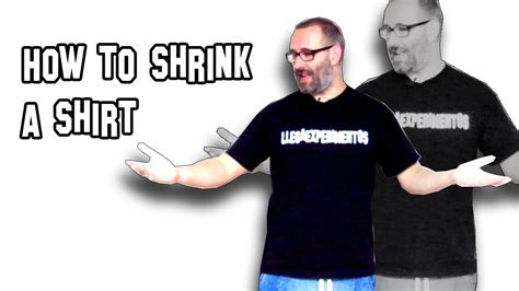 how to shrink a shirt